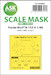 Masking Set Focke Wulf TA152H Canopy and wheels (Dragon, Italeri, Hobby 2000) One Sided 200-M48063