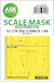 Masking Set Sukhoi Su27K Sea Flanker  Canopy  and wheels (Mini Base) Double Sided 200-M48067