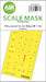 Masking Set Mitsubishi K46 Shitei III (Dinah) Canopy  and wheels (Tamiya) Single Sided 200-M48074