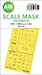 Masking Set F4F-3 Wildcat Canopy  and wheels (Êduard) Double Sided 200-M48077