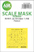 Masking set Kawanishi N1K1-Ja Shiden "George" Canopy  and wheels (Tamiya) Single Sided 200-M48086