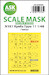 Masking set Kawanishi N1K1 Kyofu Type II "Rex" Canopy  (Tamiya) Double Sided 200-M48089