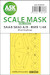 Masking set SAAB SK60A/B - RM9 Canopy  and wheels (Pilot Replica's) Single Sided 200-M48096