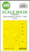 Masking Set Buccaneer S2C/D Canopy and wheels (Airfix) One Sided 200-M48098