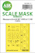 Masking Set Messerschmtt BF109G-6 Canopy  and wheels (Tamiya) Single Sided 200-M48114