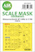 Masking Set Messerschmtt BF109G-6 Canopy  and wheels (Tamiya) Double Sided 200-M48115