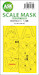 Masking Set Dassault Rafale C Canopy  and wheels (Revell) Double Sided 200-M48119