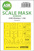 Masking Set Mitsubishi J2M-3 Raiden "Jack" Canopy and wheels (Hasegawa) Single Sided 200-M48121