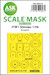 Masking Set Kyushu J7W1 Shinden Canopy  and wheels (Hasegawa) Single Sided 200-M48125