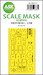 Masking Set Aichi B7A1 Ryusei "Grace" Canopy  and wheels (Hasegawa) Single Sided 200-M48129