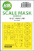 Masking Set Nakajima K27 "Nate"Canopy and wheels (Hasegawa) Double Sided 200-M48130