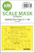 Masking Set A6M2b Zero type 21 (Academy) Single Sided 200-M48137