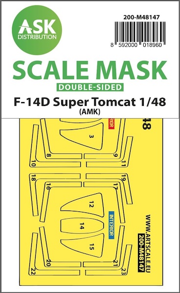 Masking Set F14D Tomcat (AMK) Double Sided  200-M48147