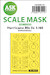 Masking Set Hawker Hurricane MKIIc (Arma Hobby) Single Sided 200-M48155