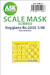 Masking Set Reggiane Re2005 (Special Hobby) Single Sided 200-M48161