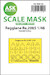 Masking Set Reggiane Re2005 (Special Hobby) Double Sided 200-M48162
