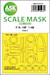 Masking Set F/A18F Super Hornet (Italeri) Single Sided 200-M48175