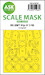 Masking Set Mil Mi8MT Hip H (Trumpeter) Single Sided 200-M48185