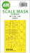 Masking Set Messerschmitt BF110E (Eduard) Single Sided 200-M48189