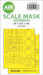 Masking Set Messerschmitt BF110E (Eduard) Double Sided 200-M48190