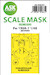 Masking Set Focke Wulf FW190A-7 canopy and wheels (Eduard) - Single Sided 200-M48206