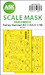 Masking Set Fairey Gannet AS.1/AS.4 canopy and wheels (Airfix) -  Double Sided 200-M48210