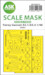 Masking Set Fairey Gannet AS.1/AS.4 canopy and wheels (Airfix) - Double Sided 200-M48210