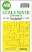 Masking Set Fairchild A10C Thunderbolt II canopy and wheels (Great Wall Hobby) - Double Sided 200-M48219