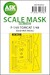 Masking Set F14A Tomcat canopy  (Great Wall Hobby) - Single Sided 200-M48221