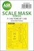 Masking Set F14A Tomcat canopy (Great Wall Hobby) - Single Sided 200-M48221