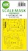 Masking Set F14A Tomcat canopy  (Great Wall Hobby) - Double Sided 200-M48222