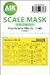 Masking Set Hawker Hurricane MkIIc Canopy, Wheels (Italeri) - Double Sided 200-M48227
