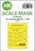 Masking Set Hawker Hurricane MkIIc Canopy, Wheels (Italeri) - Single Sided 200-M48228