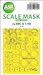 Masking Set Junkers Ju88C-6 Canopy, other glassparts Wheels (ICM) - Single Sided 200-M48229