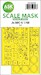 Masking Set Junkers Ju88C-6 Canopy, other glassparts Wheels (ICM) - Double Sided 200-M48230