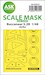 Masking Set Buccaneer S2B Canopy, Wheels (Airfix) Single Sided 200-M48231