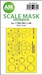 Masking Set Sukhoi Su17M3-M4 Fitter Canopy, Wheels (Kitty Hawk) double Sided 200-M48238