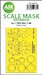 Masking Set Sukhoi Su17M3-M4 Fitter  Canopy, Wheels (Kitty Hawk) double Sided 200-M48238