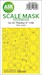 Masking Set Sukhoi Su35 Flanker E Canopy, Wheels (Kitty Hawk) Double Sided 200-M48242