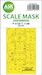 Masking Set P51B-C Mustang Canopy, Wheels (Eduard) Double Sided 200-M48244