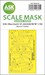 Masking Set SIAI Marchetti SF260 AM/M/W Canopy, Wheels (Special Hobby)Double Sided 200-M48245