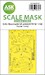 Masking Set SIAI Marchetti SF260 AM/M/W Canopy, Wheels (Special Hobby)Double Sided 200-M48245
