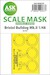 Masking Set Bristol Bulldog MKII Windschield, wheels (Airfix) Double Sided 200-M48259