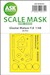 Masking Set Gloster Meteor MK F8  Canopy, wheels  (Airfix) Double Sided Sided 200-M48264