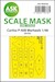 Masking Set Curtiss P40B Warhawk  Canopy (Airfix) Single Sided 200-M48266