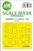 Masking Set Junkers F13 Early windshields, cabin windows and wheels (MiniArt) Double Sided 200-M48275