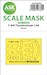 Masking Set F84F Thunderstreak Canopy (Kinetic) Single Sided 200-M48282