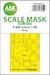 Masking Set F86F Sabre  Canopy and wheels (Airfix) Single Sided 200-M48290