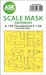 Masking Set A10A Thunderbolt II Canopy (Great Wall Hobby) Double Sided 200-M48292