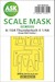 Masking Set A10A Thunderbolt II Canopy (Great Wall Hobby) Single Sided 200-M48293
